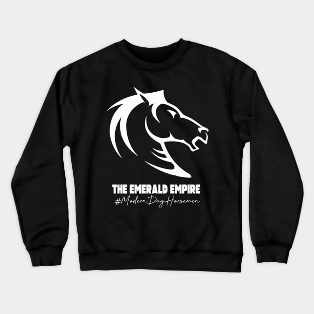 Modern Day Horsemen Crewneck Sweatshirt by Cult Classic Clothing